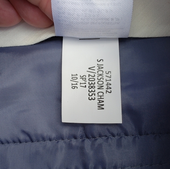 Banana Republic Jackson fit pants chambray blue size 2 - Picture 7 of 7